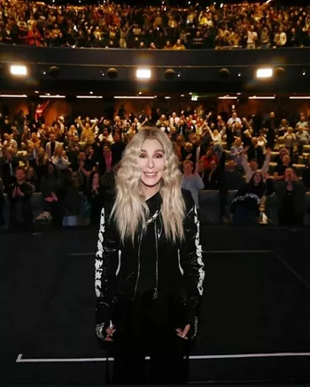 Шер на своем концерте в  году