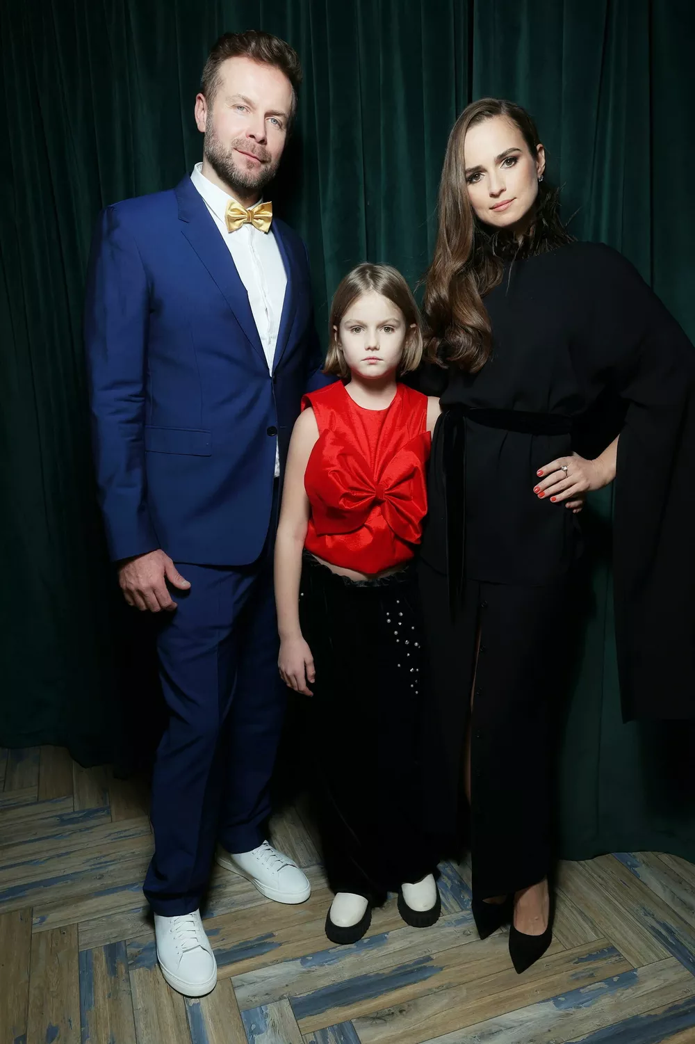 Клим Шипенко и Сорня Карпунина с дочерью