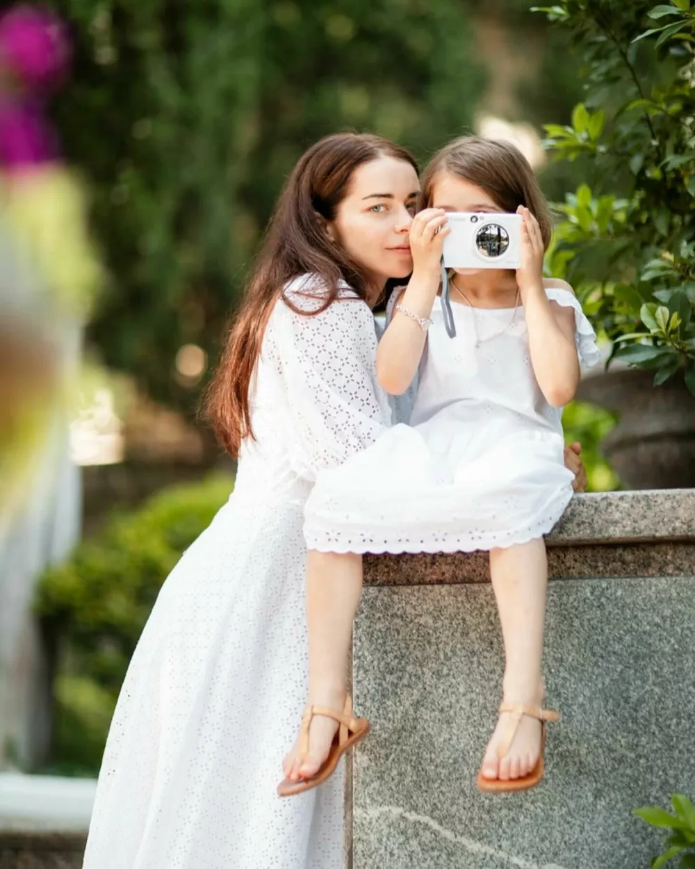 Марина Александрова с дочерью