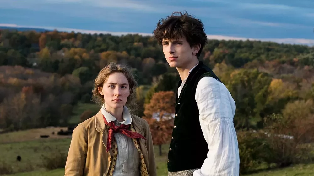 Timothee Chalamet a Saoirse Ronan