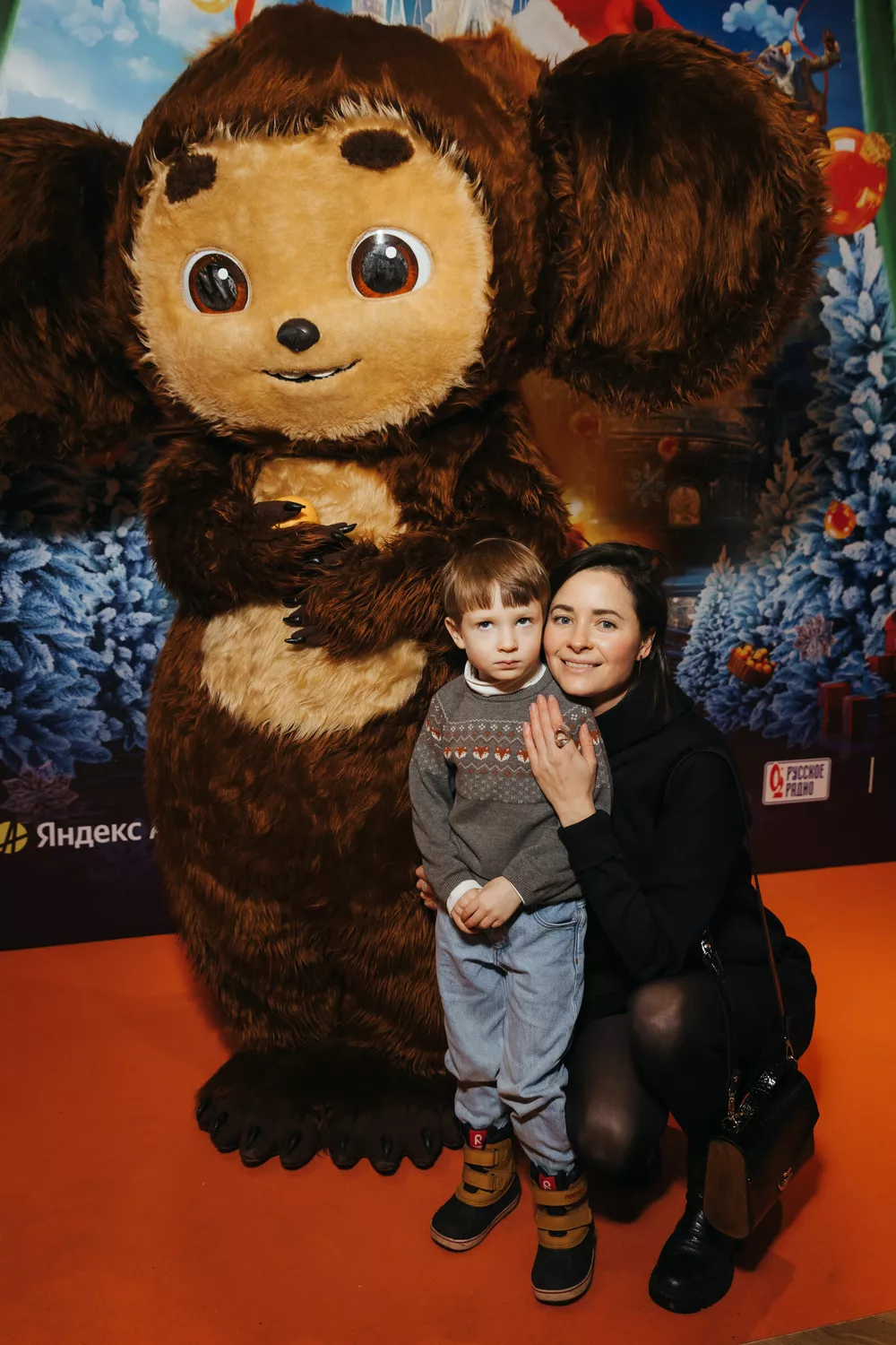 Марина Ворожищева с сыном
