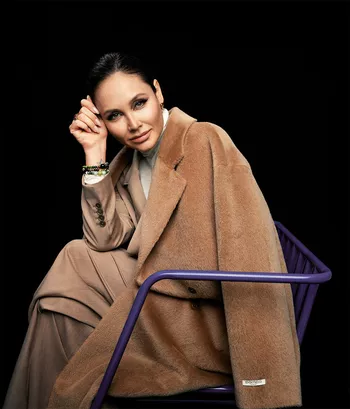 Костюм пальто из шерсти   все Pompa Premium