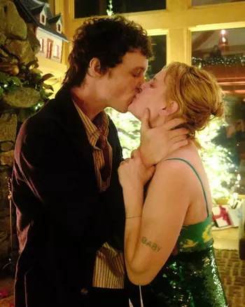 Таллула Уиллис с женихом