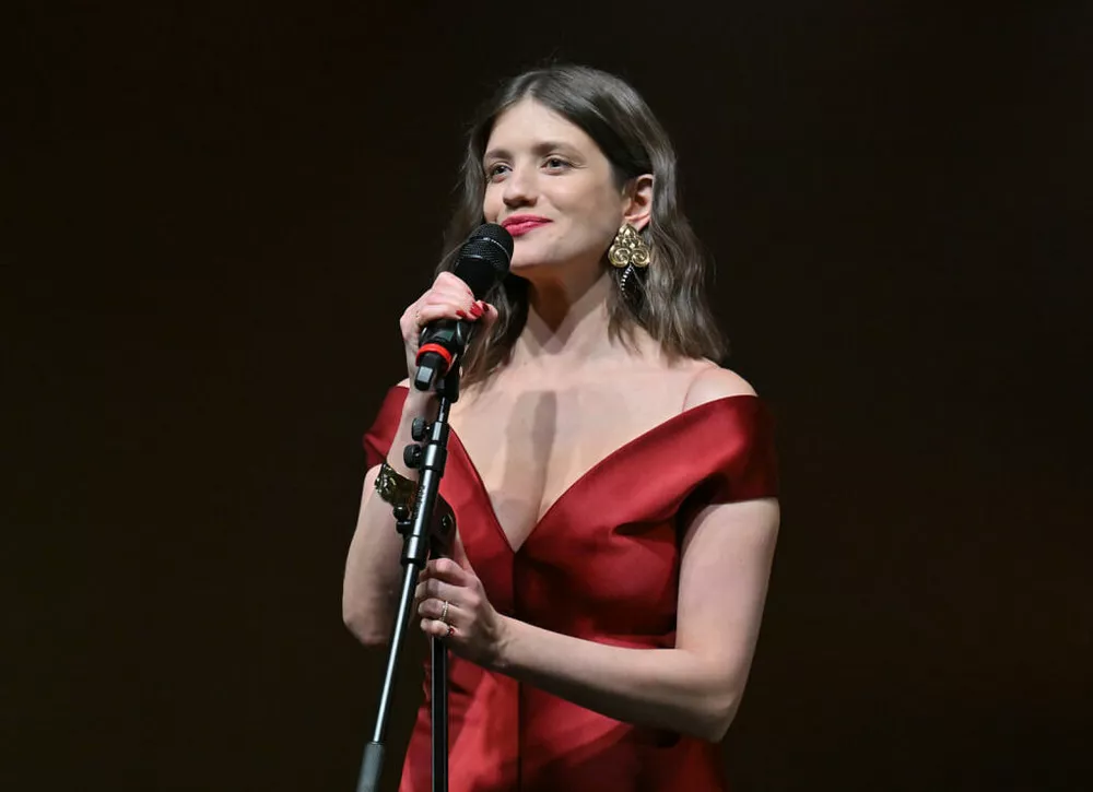 Аня Чиповская, Антон Хабаров, Нонна Гришаева на церемонии вручения премии Звезда Театрала