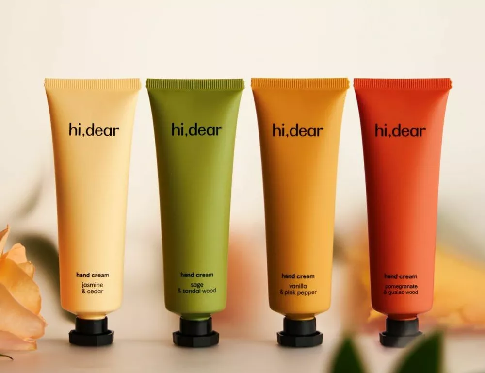 Новые ароматы кремов для рук hi,dear