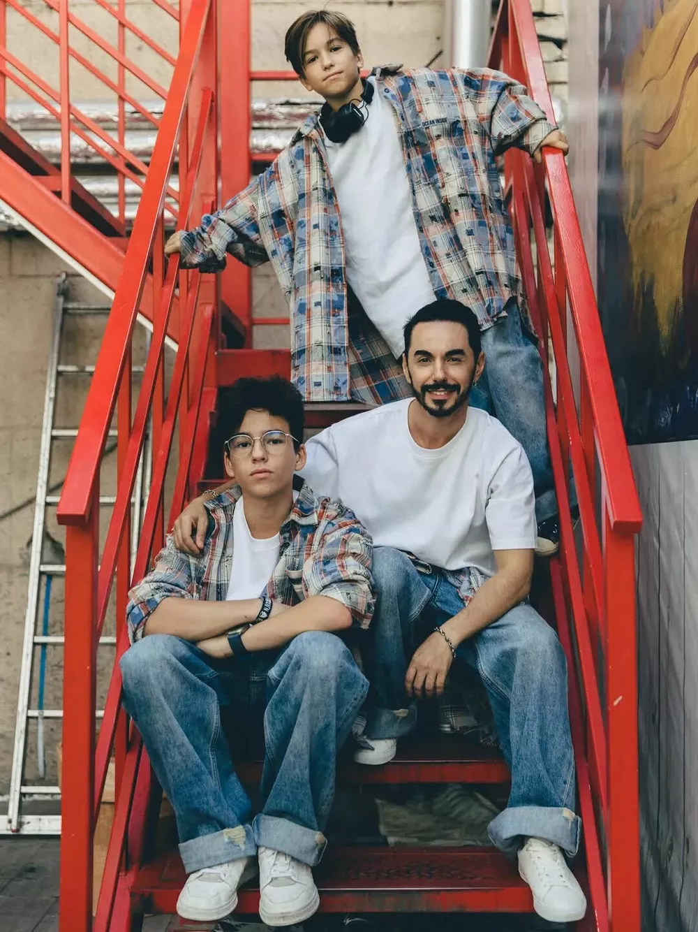 Тимур с сыновьями