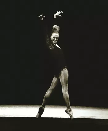 Александр Трубицын. Сцена из балета. Плисецкая М.М. в роли Кармен. 