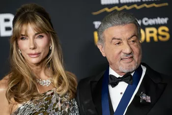 Сталлоне с женой Дженнифер