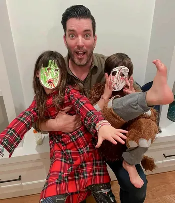 Джонатан с детьми Зои