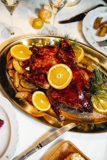 Утка с апельсинами