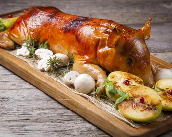 Запеченный поросенок (