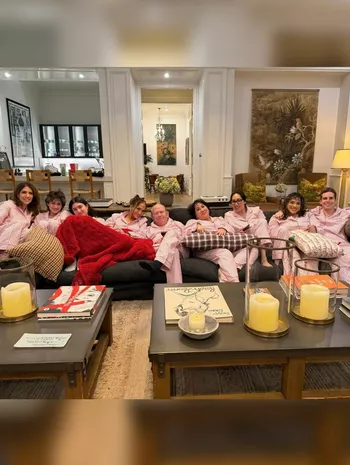 Дженнифер Лопес с семьей