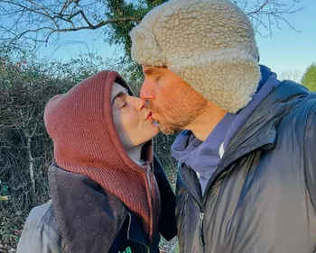 Лили с мужем