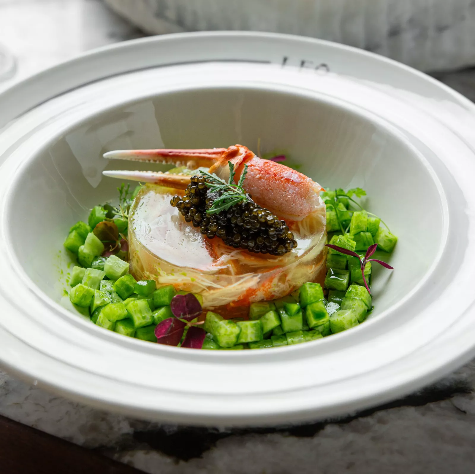 Заливное из краба