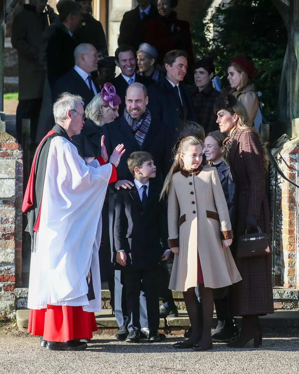 Принц Уильям с семьей