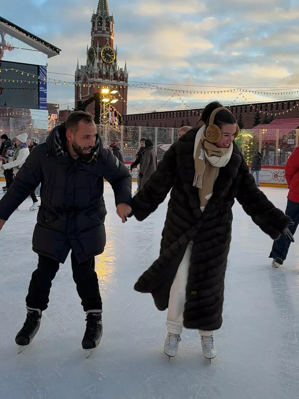 Ксения Бородина и Николай Сердюков