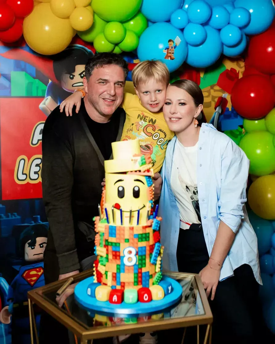 С Максимом Виторганом и сыном Платоном