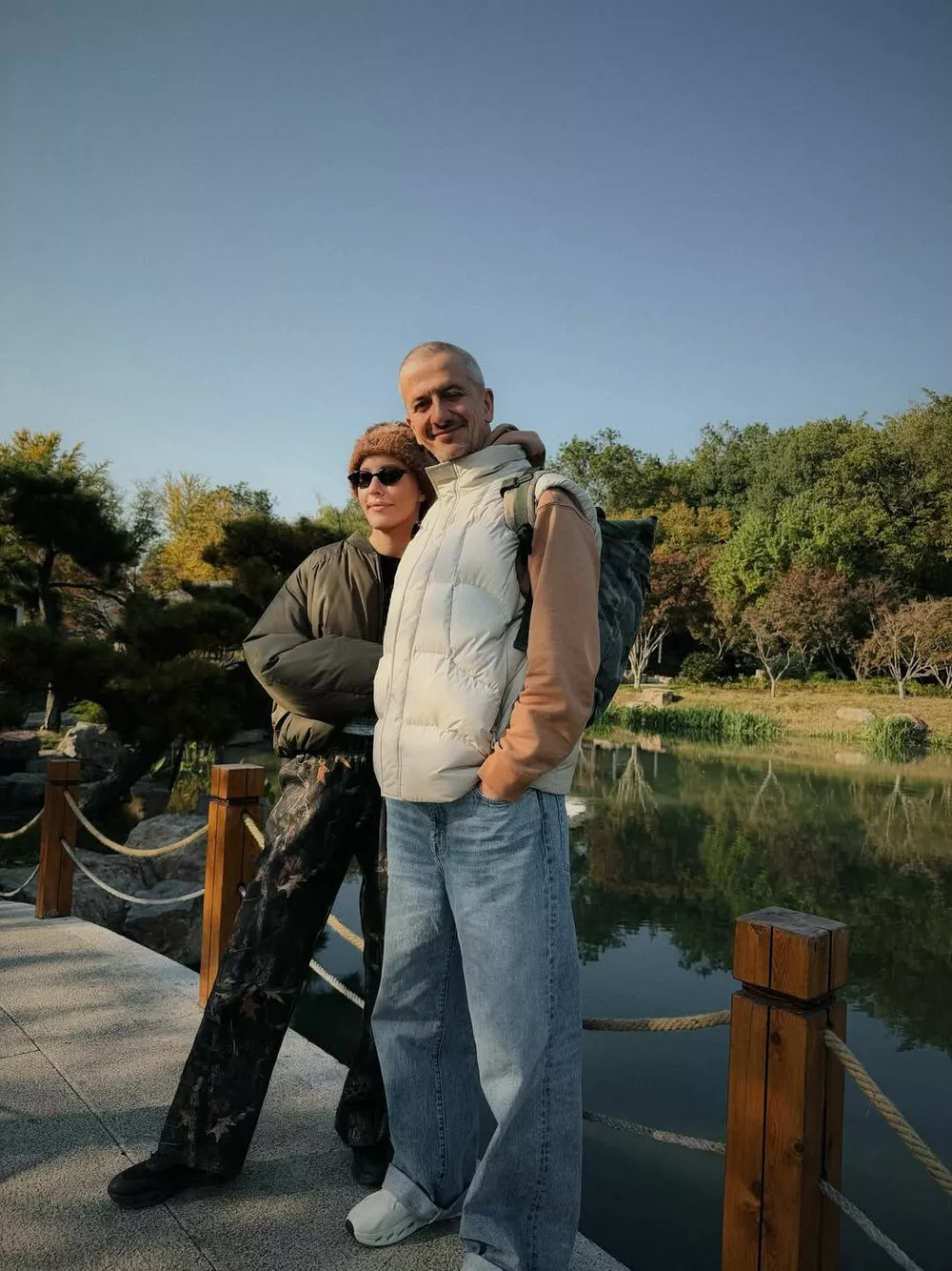 С мужем Константином Богомоловым