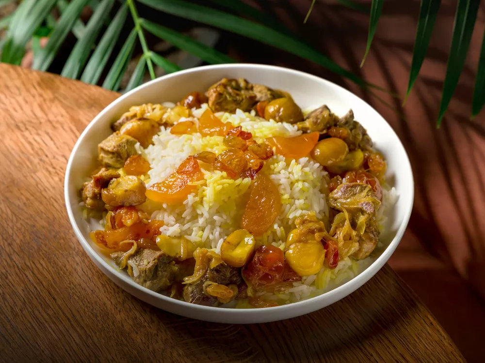 Бакинский плов в ресторане “Мейхана”