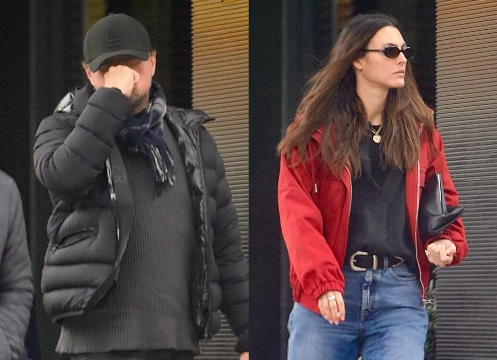 Лео Ди Каприо вновь скрывает лицо на шопинге с Витторией Черетти