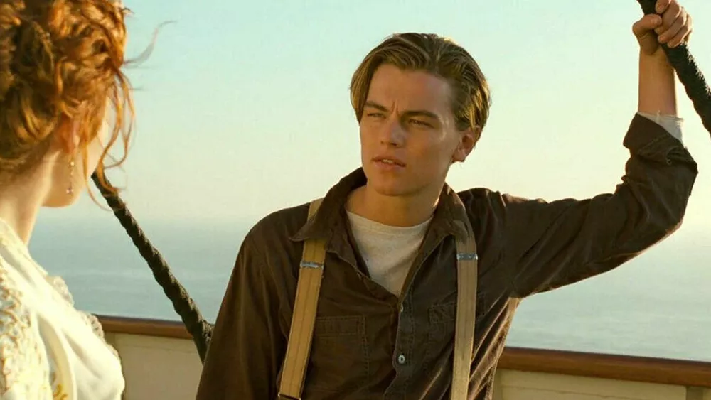 Леонардо Ди Каприо в "Титанике"