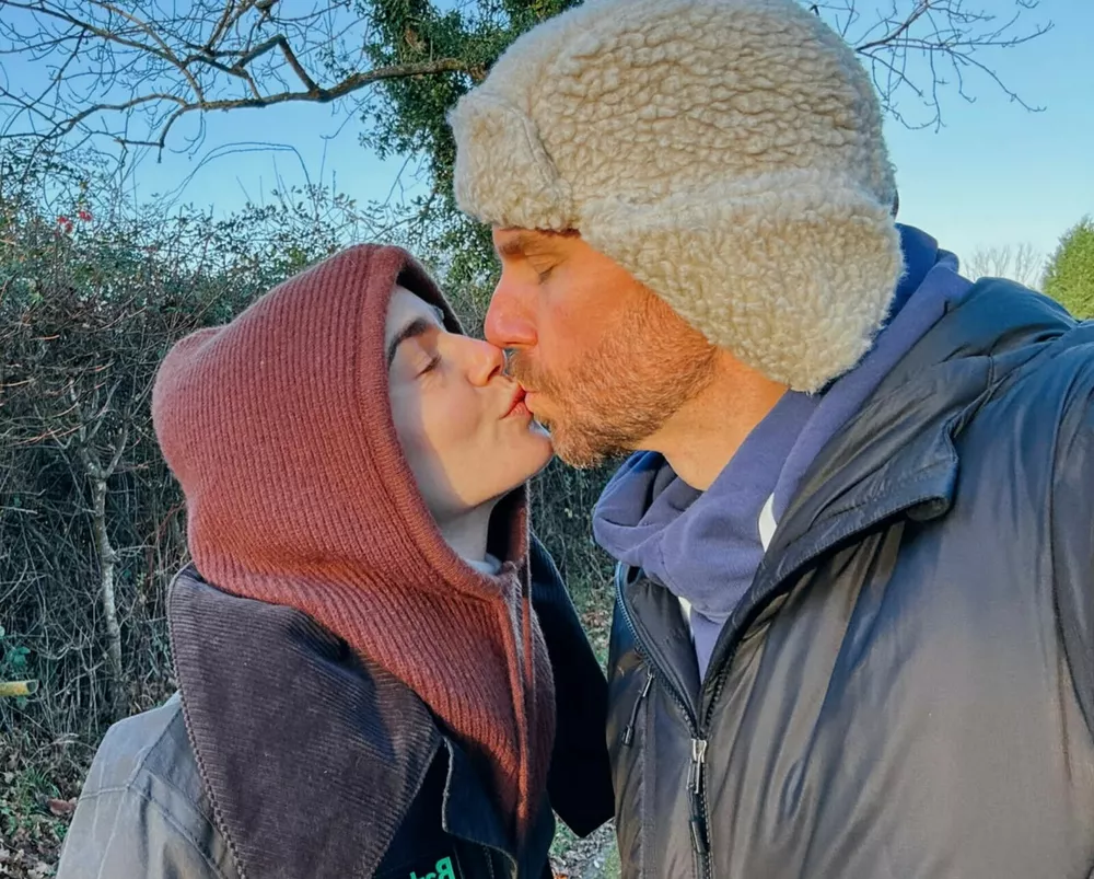 Лили с мужем