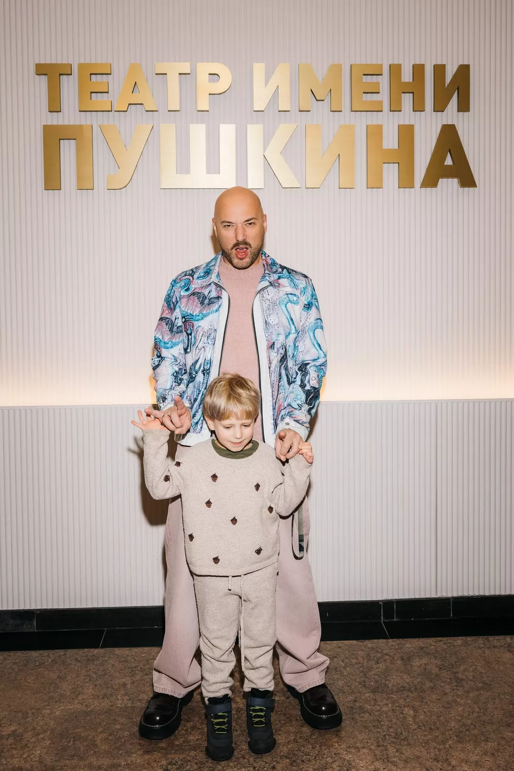 Владимир Маркони с сыном