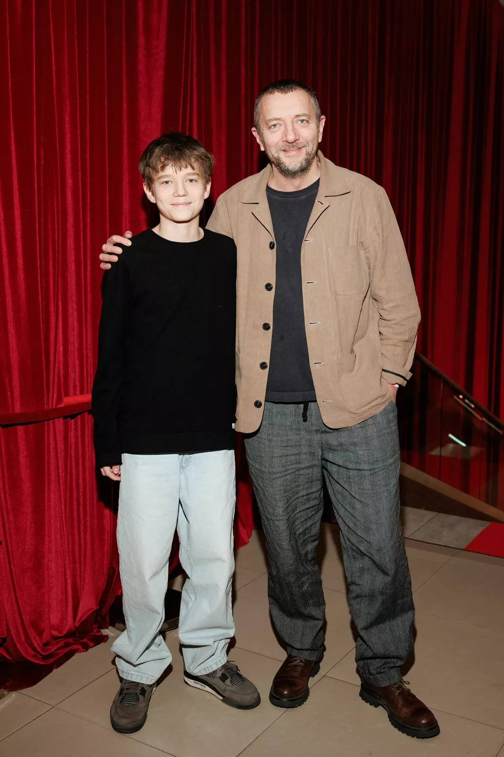 Алексей Агранович с сыном