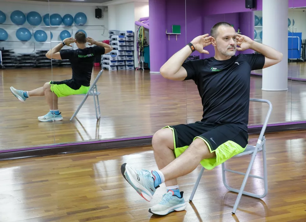 Мини-комплекс для фитнеса в офисе