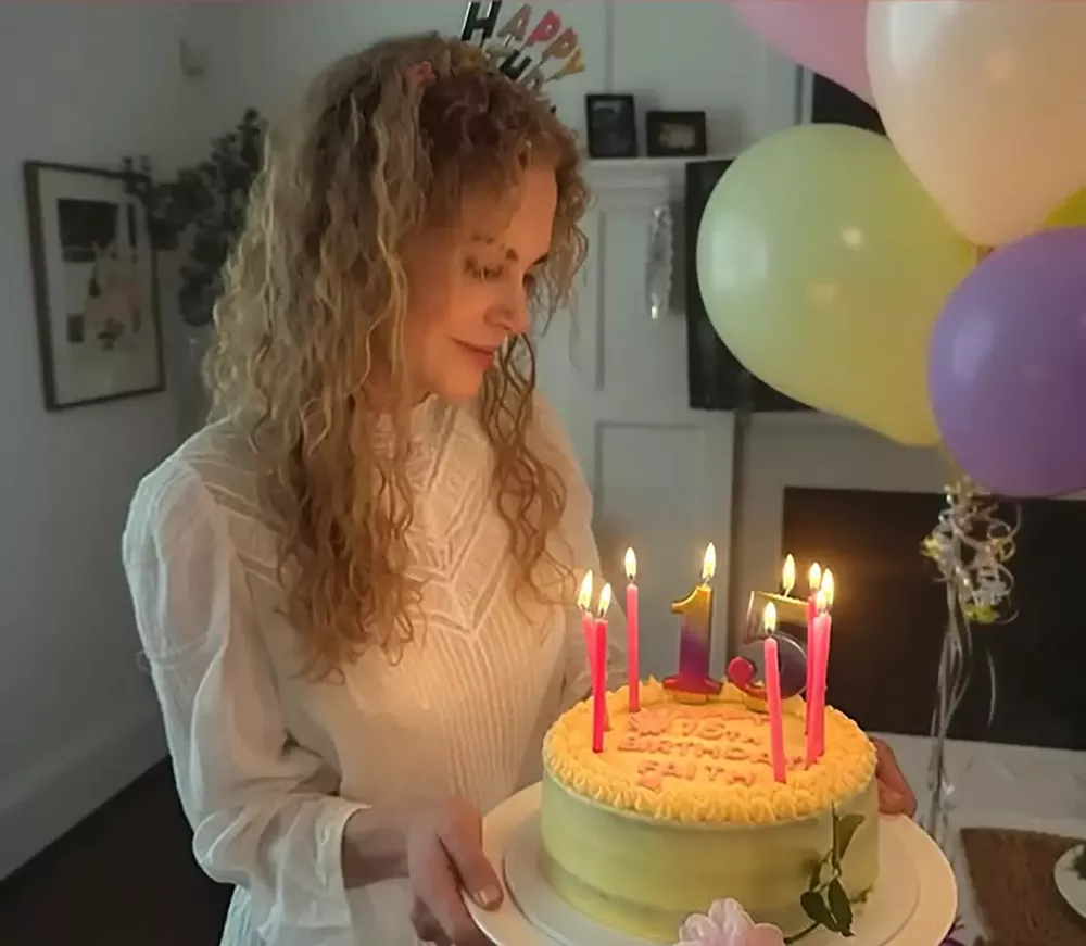 Николь Кидман с кудрями