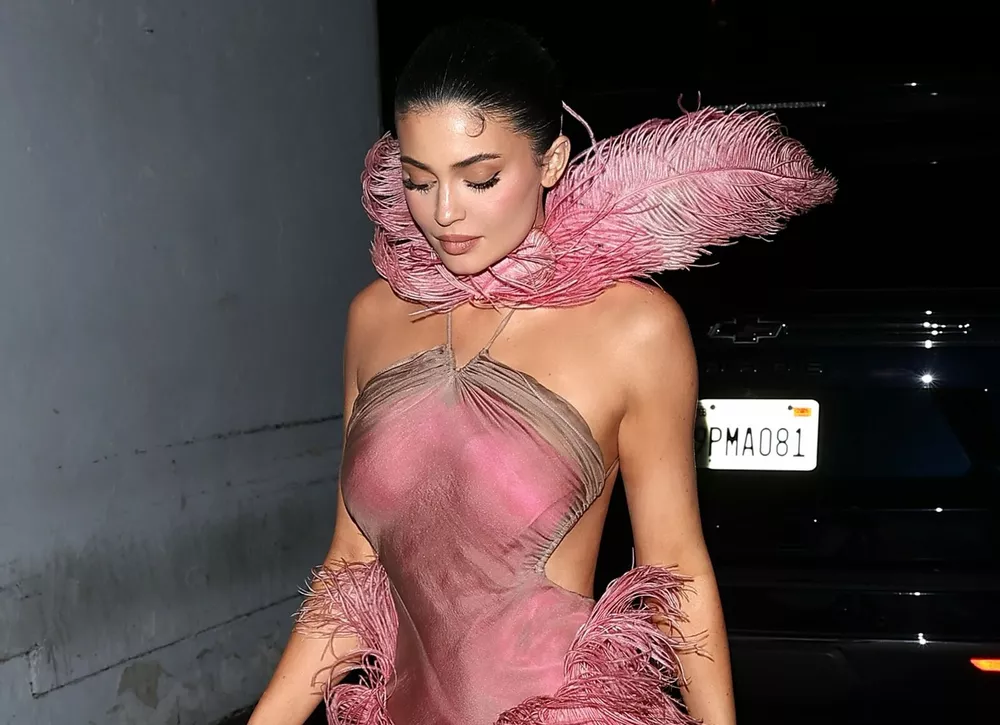 Образ дня: Кайли Дженнер в наряде розовой феи