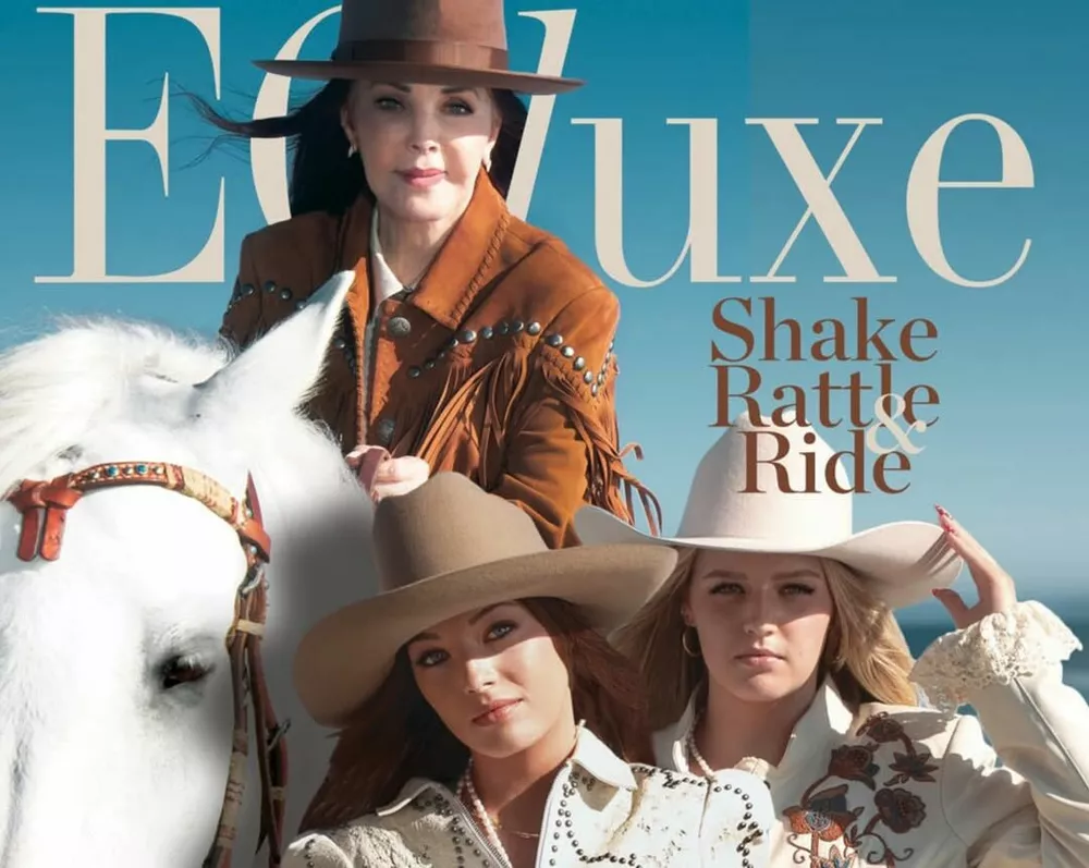 Присцилла с внучками