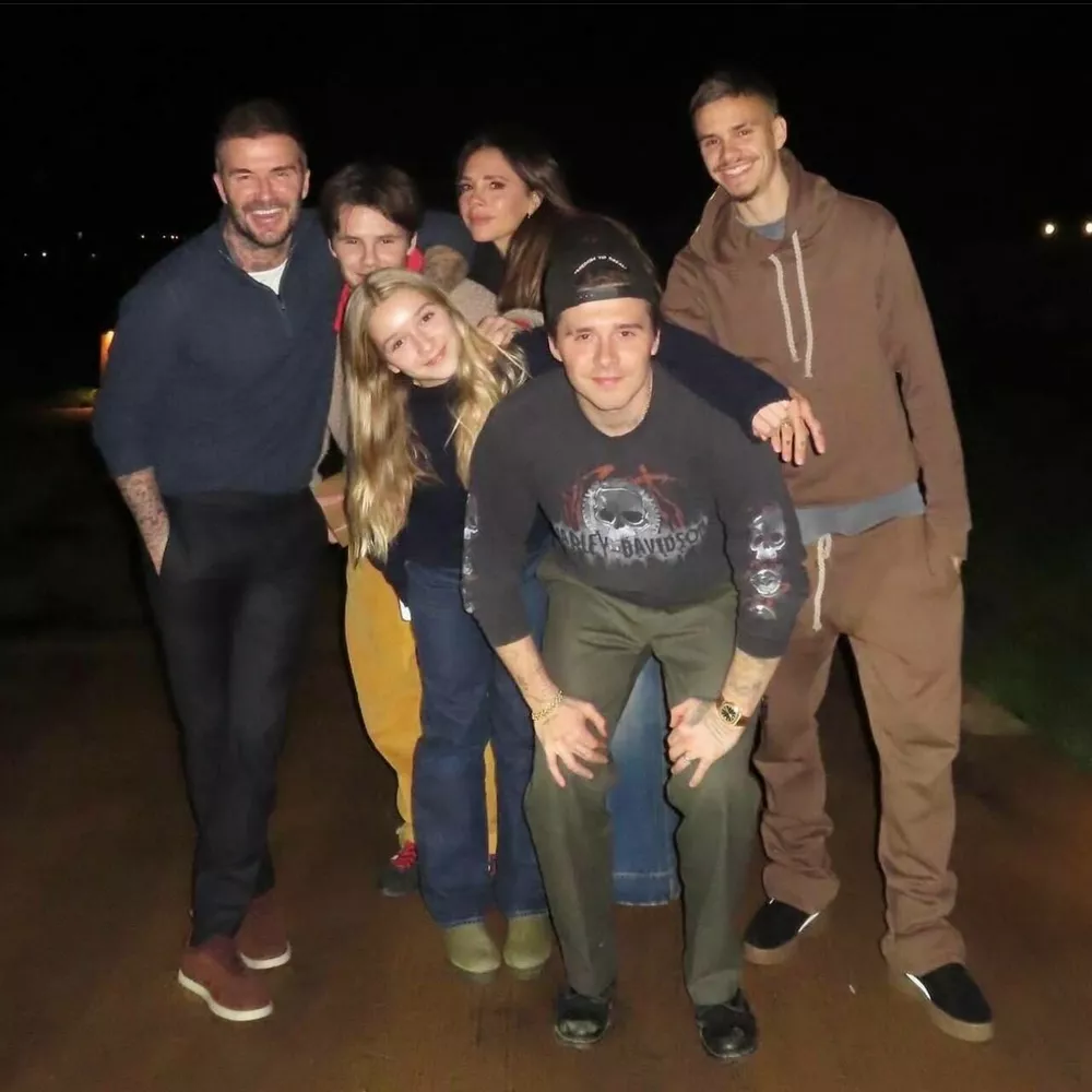 Семья Бекхэм до разлада