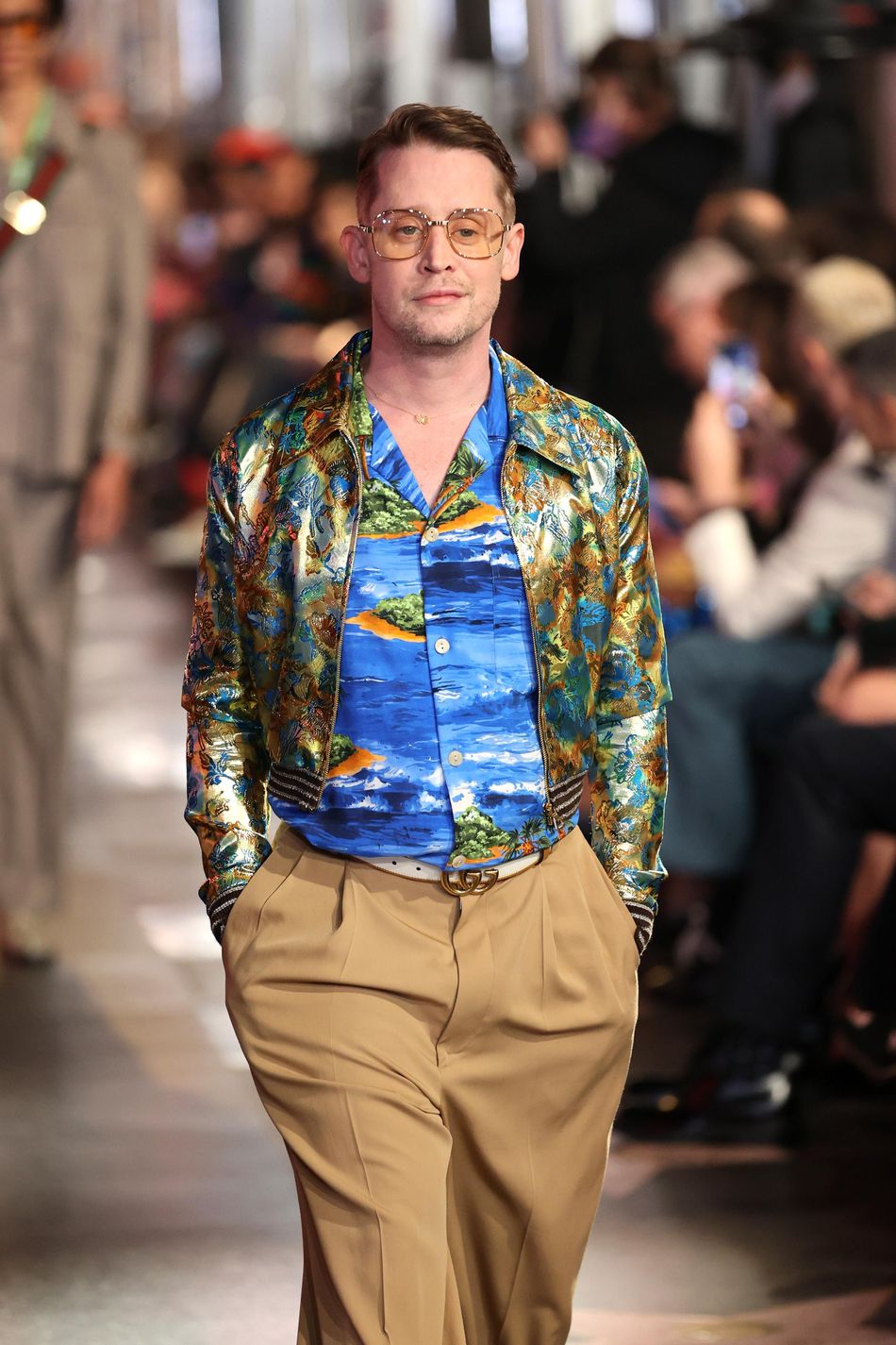 Macaulay Culkin Model For Gucci