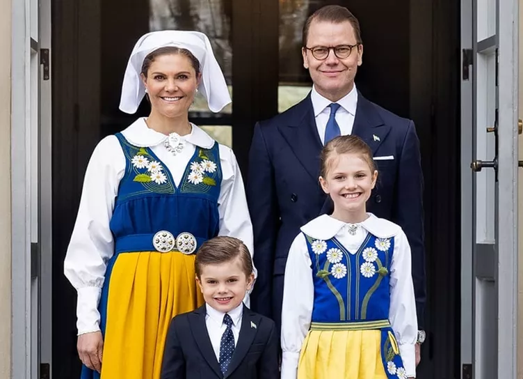 В день рождения принцессы Швеции Эстель королевский дом представил ее новый портрет
