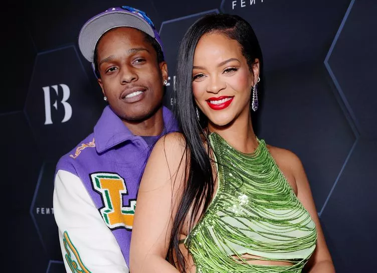 СМИ: беременная Рианна и ее бойфренд A$AP Rocky помолвлены