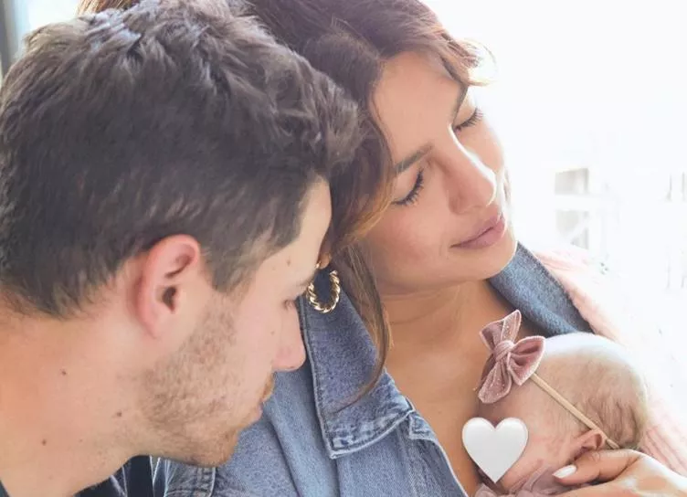 Приянка Чопра и Ник Джонас впервые показали новорожденную дочь