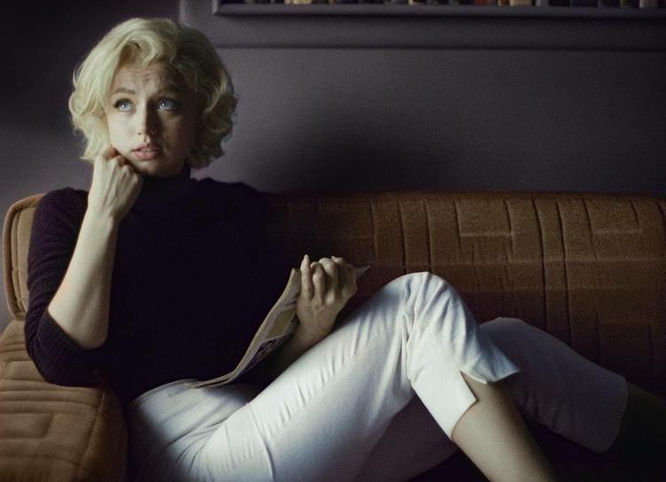 Ана де Армас в образе Мэрилин Монро – первые кадры из фильма “Блондинка”