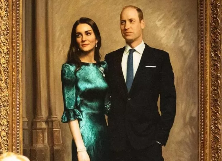 Британский дворец представил первый официальный портрет принца Уильяма и Кейт Миддлтон 