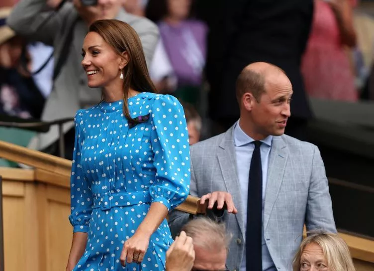 Принц Уильям и Кейт Миддлтон на Уимблдоне – и это платье мы видели на герцогине месяц назад