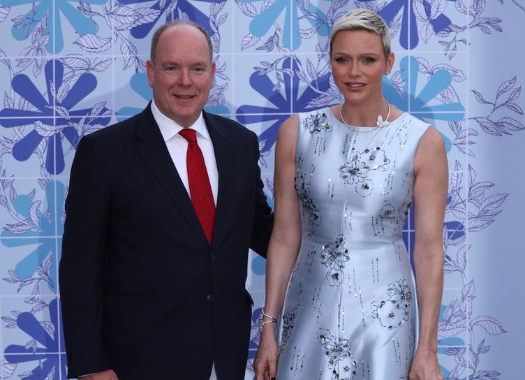 Princess Charlene and Prince Albert II at the Red Cross Gala in Monte Carlo