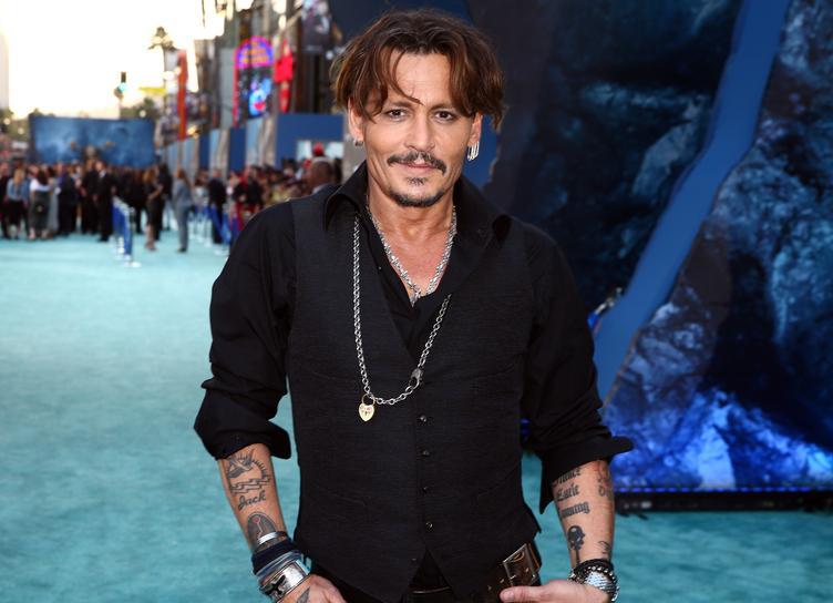 Johnny Depp paintings exhibited at London’s Castle Fine Art Gallery