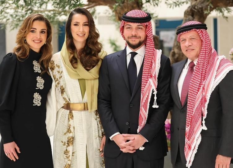The eldest son of Queen Rania of Jordan and King Abdullah II announced their engagement