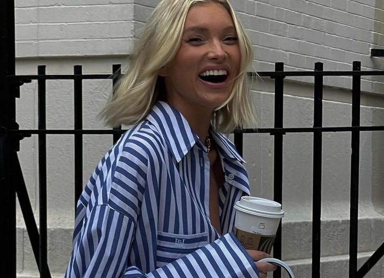Elsa Hosk repeated the legendary image of Carrie Bradshaw from “Sex and the City”