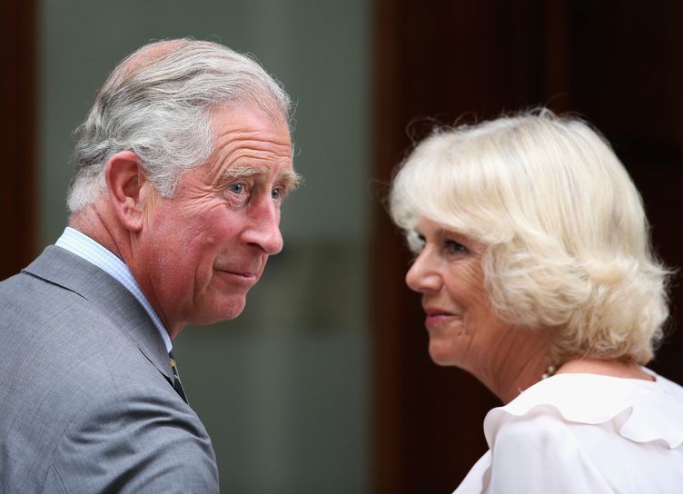 King Charles III and Queen Consort Camilla arrive at Buckingham Palace