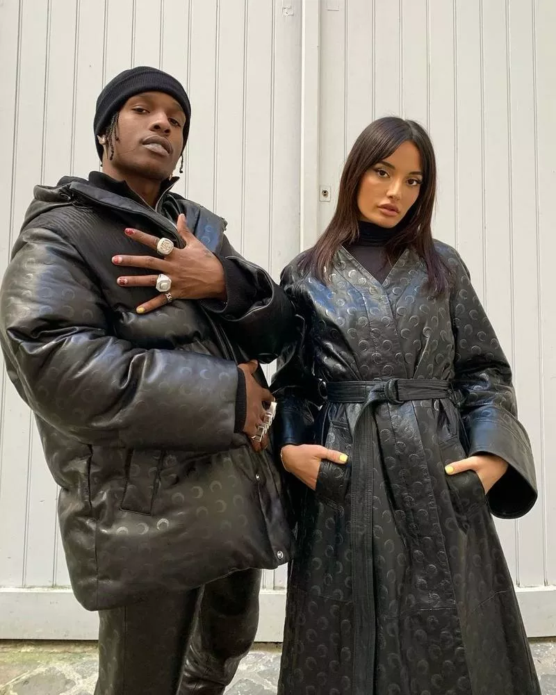 A$AP Rocky и Амина Муадди