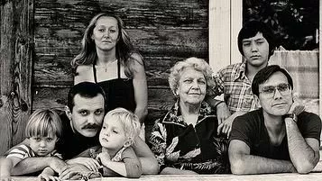 Никита Михалков с женой и детьми, Наталья Кончаловская, Андрей Кончаловский