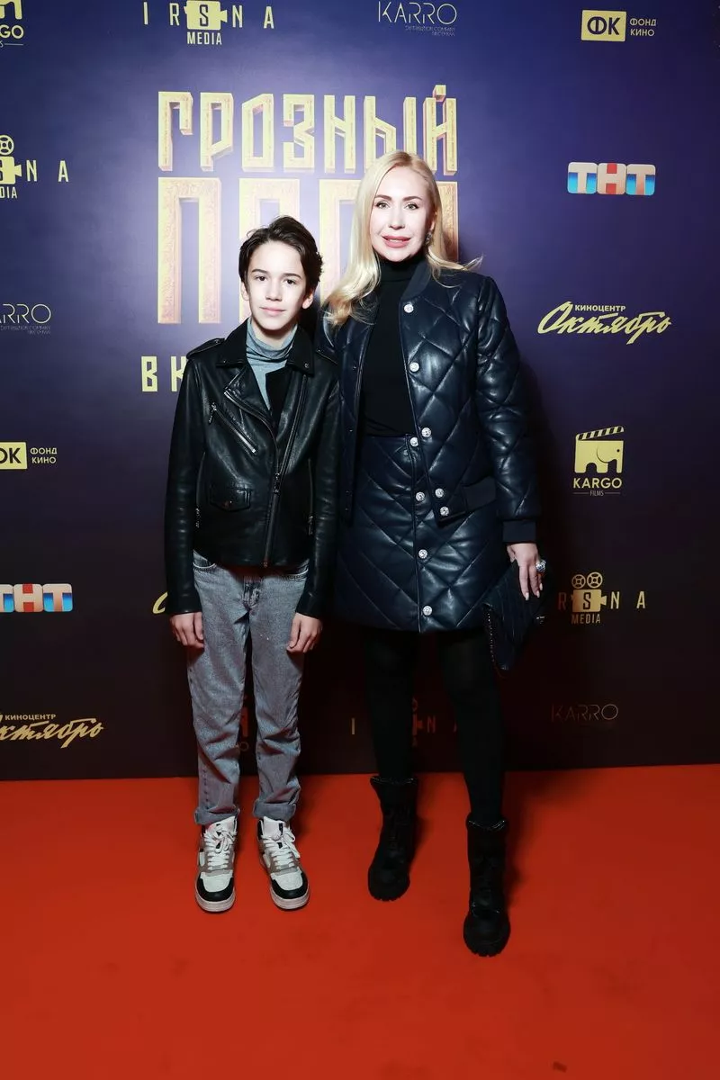 Анастасия Гребенкина с сыном
