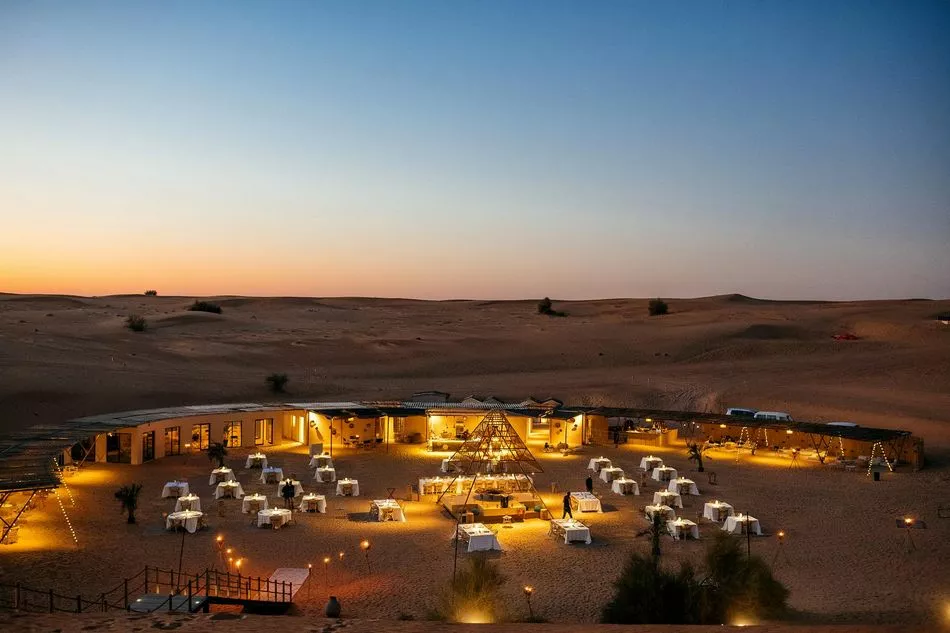 Ужин в Sonara Camp