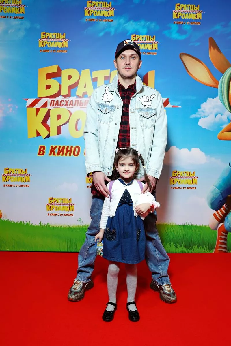 Максим Траньков с дочерью